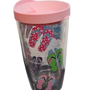 Tervis SOUTHERN HEELS 👡 16oz Tumbler With Pink Lid